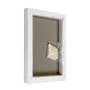 Arte & Arte 7151.0 Telaio con Tela per Pittori da dipingere, Legno di Abete/Cotone, Bianco, 50 x 40 x 3.5 cm, Made in Italy