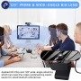 Aokeou - Webcam con microfono, Full HD 1080P, USB 2.0, Plug & Play, per laptop, computer, PC, desktop, con correzione automatica