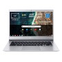 Acer Chromebook 514 CB514-1H-P9AS Notebook Portatile, Processore Intel Pentium Quad-Core N4200, Ram 4GB DDR4, eMMC 128 GB, Displ