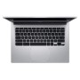 Acer Chromebook 514 CB514-1H-P9AS Notebook Portatile, Processore Intel Pentium Quad-Core N4200, Ram 4GB DDR4, eMMC 128 GB, Displ