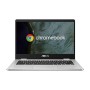 ASUS Chromebook C423NA-EB0287, Notebook in alluminio con Monitor 14" FHD Anti-Glare, Intel Celeron N3350, RAM 4GB LPDDR4, 64G eM