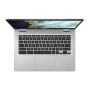 ASUS Chromebook C423NA-EB0287, Notebook in alluminio con Monitor 14" FHD Anti-Glare, Intel Celeron N3350, RAM 4GB LPDDR4, 64G eM
