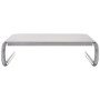AmazonBasics - Supporto per monitor in metallo argento