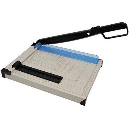 Taglierina a leva, formato A4, compatto, taglierina in metallo, taglierina per foto, carta, cartone fino a 200 g/m² e carta, fi