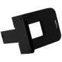 AmazonBasics Economy, Fermalibri per l’ufficio, neri, 20 cm, conf. da 2