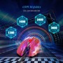 VersionTech - Mouse da gaming ergonomico con cavo USB da 2400 DPI e retroilluminazione a LED, per ufficio, libreria, sala e-spor