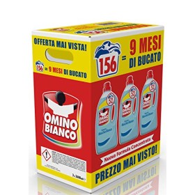 Omino Bianco - Muschio Bianco - 156 Lavaggi - 7800ml