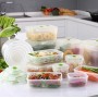 Vacuumsaver Concise Living Co. Ltd - Contenitori per Alimenti sottovuoto Flavia, Set da 3 Pezzi, con valvola