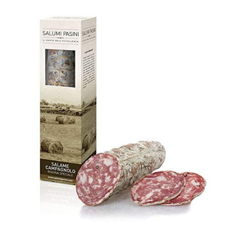Confezione regalo "Pane e Salame", cesto gastronomico per gli amanti del più classico dei salumi stagionati, Salumi Pasini