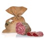 Confezione regalo "Pane e Salame", cesto gastronomico per gli amanti del più classico dei salumi stagionati, Salumi Pasini