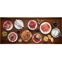 Coppa Dolce Stagionata, La Selezione, 3 vaschette preaffettato, Salumi Pasini, 80 gr cad.