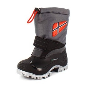 Spirale Morten, Stivali da Neve Unisex-Bambini, Grigio, 28