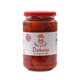 Voglia Di Puglia Datterini Artigianali In Acqua E Sale Confezionato Con Metodi Tradizionali Senza Conservanti Gluten Free 300 Gr