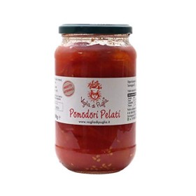 Voglia Di Puglia Pomodori Pelati Gusto Rustico Solo Pomodori Pugliesi Senza Additivi 500 Grammi