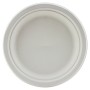 Piatti Super Rigidi per Bagassa Biodegradabili e Usa e Getta - Alternativa Non Plastica Ecologica - Piatti Rotondi per Feste 50 