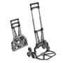 ATHLON TOOLS Carrello di trasporto pieghevole saliscale | Piattaforma di carico con cuscinetti antiscivolo | Ruote con battistra