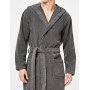 Tommy Hilfiger Icon Hooded Bathrobe Accappatoio, Nero (Magnete 884), XL Uomo