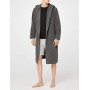 Tommy Hilfiger Icon Hooded Bathrobe Accappatoio, Nero (Magnete 884), XL Uomo