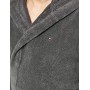 Tommy Hilfiger Icon Hooded Bathrobe Accappatoio, Nero (Magnete 884), XL Uomo