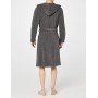 Tommy Hilfiger Icon Hooded Bathrobe Accappatoio, Nero (Magnete 884), XL Uomo
