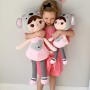 Metoo Baby Bambola Ragazza Regali Peluche Rag Bambola 1 Anno di età Morbida Prima Bambola 33CM - Angelo
