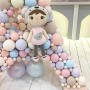 Metoo Baby Bambola Ragazza Regali Peluche Rag Bambola 1 Anno di età Morbida Prima Bambola 33CM - Angelo