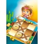 Clementoni 16064 - Tris & l'Impiccato, Giochi da tavolo 2 in 1