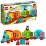 LEGO Duplo My First il Treno dei Numeri,  per Iniziare a Contare Divertendosi con Questo Colorato Treno ed il Simpatico Gattino,