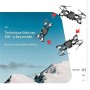 Chainscroll Quadricottero telecomandato per App con Telecomando a Una Chiave RC Drone Mini Giochi elettronici