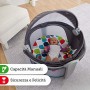 Fisher-Price Baby Gear Mini Lettino Go, Box per Neonati, Portatile da Interno e Esterno, FWX16