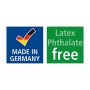 STAEDTLER confezione da 4 gomme per cancellare Mars Plastic, colore bianco, senza ftalati né lattice, ottime prestazioni e lung