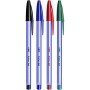 Bic Cristal Soft Penne a Sfera, Punta Media (1.2 mm), Colori Assortiti, Confezione da 15 Penne + 5 in Omaggio, per Scrivere a Sc