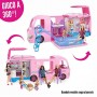 Barbie FBR34 Camper dei Sogni per Bambole con Piscina, Bagno, Cucina e Tanti Accessori, Giocattolo per Bambini 3 + Anni,