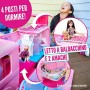 Barbie FBR34 Camper dei Sogni per Bambole con Piscina, Bagno, Cucina e Tanti Accessori, Giocattolo per Bambini 3 + Anni,