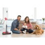 Polti Moppy Red Lavapavimenti a Vapore Cordless per Tutti i Pavimenti e le Superfici Verticali Lavabili, rimuove ed elimina il 9