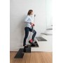 Polti Moppy Red Lavapavimenti a Vapore Cordless per Tutti i Pavimenti e le Superfici Verticali Lavabili, rimuove ed elimina il 9