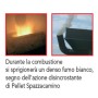 Diavolina Pulitore Stufe A Pellet, Distrugge la fuliggine