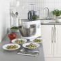 Kenwood KHH326WH Impastatrice Planetaria MultiOne, Robot da Cucina Mixer, con Food Processor, Centrifuga, Frullatore, Spremiagru