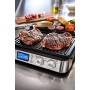 De'Longhi CGH1012.D MultiGrill Bistecchiera Grill Elettrico, 2000 W, Acciaio, Nero/Silver