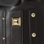 Love Moschino Pu, Borsa a Zainetto Donna, (Nero), 31x34x12 cm (W x H x L)