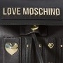 Love Moschino Pu, Borsa a Zainetto Donna, (Nero), 31x34x12 cm (W x H x L)