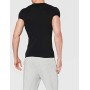 Emporio Armani 111035CC729, T-shirt Uomo cotone elasticizzato, Nero (Nero 00020), Large