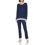 United Colors of Benetton 3U113M313 Maglietta, Blu (Blu Scuro 13c), S Donna