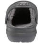 Crocs Classic Lined Clog, Zoccoli Unisex-Adulto, Grigio (Slate Grey/Smoke), 43/44 EU