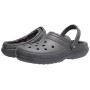 Crocs Classic Lined Clog, Zoccoli Unisex-Adulto, Grigio (Slate Grey/Smoke), 43/44 EU