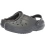 Crocs Classic Lined Clog, Zoccoli Unisex-Adulto, Grigio (Slate Grey/Smoke), 43/44 EU