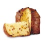Panettone BIO di Fraccaro Spumadoro, con soffice impasto arricchito da pregiata uvetta sultanina e canditi da scorza d’arancio