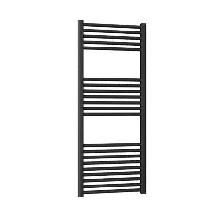 Ogomondo Termoarredo Bagno Scaldasalviette Acciaio Radiatore Calorifero Termosifone Nero Opaco *** Pezzi 1 pz., Tipo di accessor