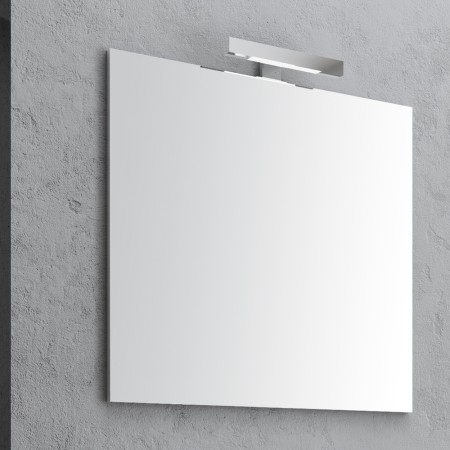 Specchio da Bagno con Lampada Led Varie Misure *** CONFEZIONE 1 pz., Misura 52x68 cm senza Lampada LED