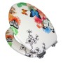 OGOMONDO Sedile Copri WC Universale Frizionato Fantasia MDF Chiusura Rallentata *** CONFEZIONE 1 pz., Fantasia Butterfly
